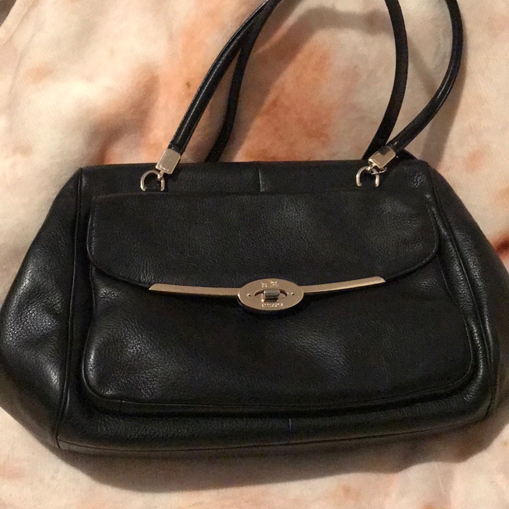 Large Black Coach Handbag